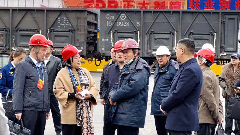 城北區人大常委會檢查組一行蒞臨配送公司開展安全生產專項檢查