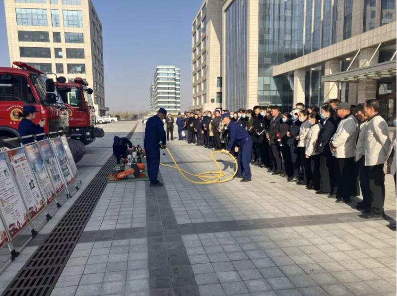 臨空公司組織開展“消防宣傳月”專題培訓暨應急演練